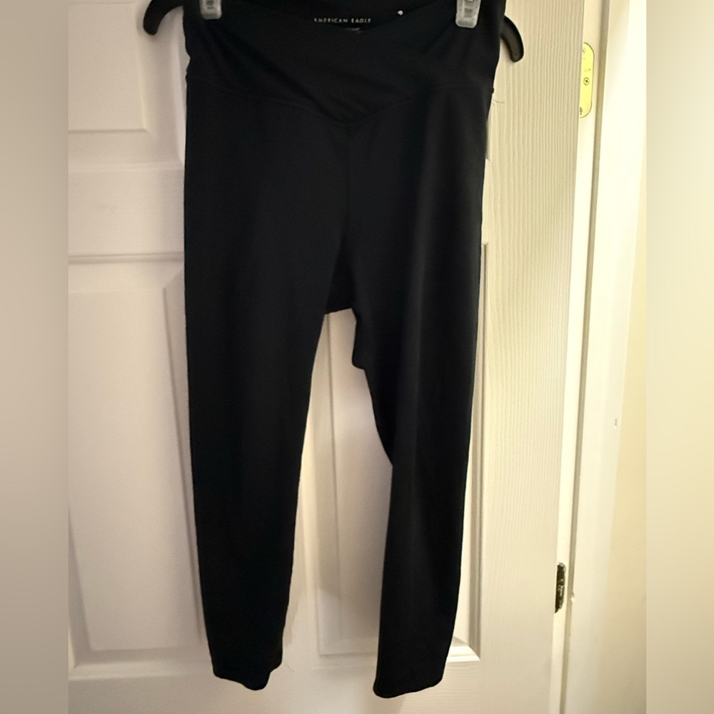 American Eagle Black Lightweight Leggings